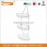 Chrome Plating Metal Wire Wall Mounted Bathroom Shelf thumbnail-5
