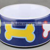 Melamine Round Pet Bowl With Customize Design in Good Design thumbnail-1
