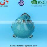 BSCI Audit Factory Antique Style Garden Decor Ceramic Bird, Garden Planter Bird thumbnail-5