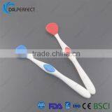 2017 Hot Sale Tongue Cleaner Brush Good Quality Teeth Care Tongue Scraper thumbnail-1