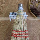 ESD Corn Straw Hand Whisk Broom With Metal Ring Cap thumbnail-2