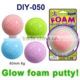 Glow in the Dark Foam Putty Toys thumbnail-1