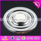 New Style EDC Focus Toy Round Metal Fidget Spinner for Killing Time W01A283 thumbnail-1