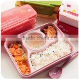 China Lunch Box Bento Food Container 4cups Made In China,hot New Product for 2015,CUSTOM Plastic Lunch Box thumbnail-1