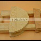 Wholesale Natural Wooden Stool,wooden Folding Chair thumbnail-1