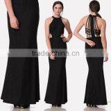 2017 Guangzhou Factory Women Clothing Sequin Prom Dress Model thumbnail-3