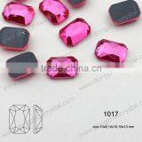 Decorative Octagon Flat Cut Glass Stones for Fancy Jewelry Accessories thumbnail-5