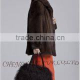 CX-H-24F Newest Fashion Real Tibetan Lamb Fur Lady Handbag Female Bag thumbnail-6