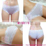 Young Girl Nylon Black and White Panties