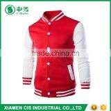 Hot Sale Custom Made Multi Color Stand Collar High School Unisex Varsity Jacket thumbnail-5