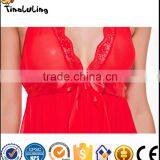 Hot Sale Lingerie Manufacture Sexy Unique Lingerie Babydoll Bridal Nightwear Erotic Nightwear for Women thumbnail-3