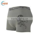 HSZ-0054 Latest Design 2017 Fashion Hot Underwear Panty For Boys Men Seamless Sexy Boxer Stylish Shorts Elastic Waistband Briefs thumbnail-3