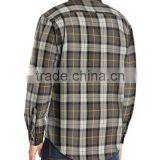 New Style Cheap Wholesale Plaid Men's Plaid Flannel Shirt thumbnail-6
