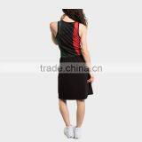 Three Tone Casule Dresses Sleeveless Dress thumbnail-3