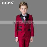 ELPA NXB0101 Formal Fancy Black 3 Piece Designer Boys Suits thumbnail-2