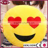 Custom Family Home Funny Face Cotton Linen Cushion Pillow thumbnail-4