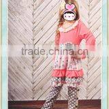 Latest Design Baby Girl Clothing Set Spring Valentine Day Girls Boutique Outfits Baby Girls Kids Children Wholesale Boutique Set thumbnail-1