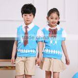 School Uniform Kids Clothes 2015 Summer Short-sleeve Set Kindergarten Park Clothing thumbnail-1