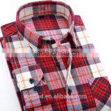Wholesale Custom Plaid Flannel Shirt for Men thumbnail-2