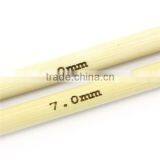 Bamboo Crochet Hooks Needles Natural (US X/ UK 2) 15cm Long,5PCs thumbnail-2