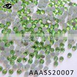 Hot Fix Rhinestone 5MM SS20 Peridot Color Rhinestone for Clothing thumbnail-1