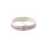 2013 hot sale silicone beautiful wristband