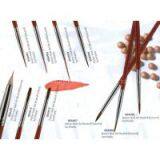 Eeesa Professional Metal Handle Nylon Hair Nail Art Tool Pure Kolinsky Sable Hair Nail Art Brush Beauty Painting thumbnail-1