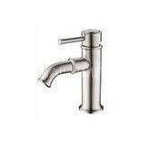 Contemporary High Arc Commercial Lavatory Faucets With Chrome Finished thumbnail-1