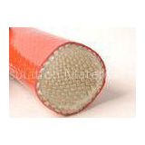 Heat Insulation Silicone Fireproof Sleeve Heat Resistance for Steel Plants , Smelters
