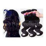 Light Black 18inch Human Hair Extensions Peruvian Deep Wave Virgin Hair