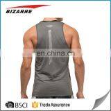 Full Back Gym Tank Top Custom Printed Mens Singlet Fitness Wear Wholesale thumbnail-5