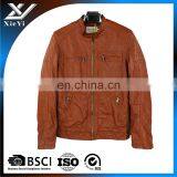 2016 Fashion Style Mens PU Leather Jacket Winter Jacket thumbnail-1