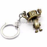 Anime One Piece Keychain Figure Model Tony Chopper Key Ring thumbnail-1