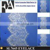 Scalloped Eyelash Chantilly Lace Trim, Nylon All Kinds Of Eyelash Lace