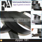 Nylon Zipper Open End Waterproof Plastic Bottom Stop 5# Black Zippers thumbnail-1