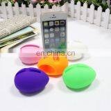 Universal Silicone Sound Reinforcement Base Bracket With Egg Shape for Mobile Phone thumbnail-5
