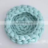 Luxury Crochet Super Chunky Pet Product Arm Knitting Cotton Tube For Soft Cat Bed thumbnail-6