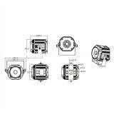 200w Led Outdoor Customized LED Logo Projector Light 200W Led Logo Projection Advertising Equipment thumbnail-2