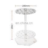 Test Tube Holder Laboratory Vertical Glass Circle Scale Pipette Stand thumbnail-4