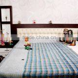 Beautiful Vintage Hand Stitched Kantha Quilt Bohemian Bedding India Ethnic Throw King Size Quilt
