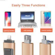 Hot Selling 3 in 1 USB Iflash Drive for Iphone Ipad Android 8G USB Flash Drive OTG With Best Price thumbnail-4