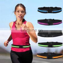 Outdoor Multifunction Pockets Elastic Sports Runners Riding Pockets Waterproof Mobile Phone Anti-theft Package 5colors