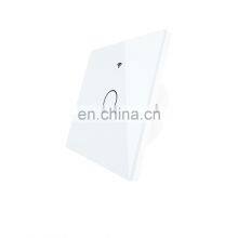 ZigBee Smart Home Wifi Wall Touch Switch,1 Way, Tempered Glass Panel Whole House Light Control SwitchAC85-240V,1/2/3/4 Gang
