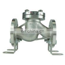 Stainless Steel Big Size Industrial ss Inox Flange One Way Water Valve SUS Non Return Valves Customization Suport thumbnail-1