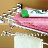 Wesda Stainless Steel and Alloy Bathroom Towel Shelf & Clothes Shelf A088 thumbnail-4