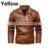 Manufacturer Wholesale New Men's Large Size Bomber Jacket Personalized Motorcycle Jacket S-5XL thumbnail-3