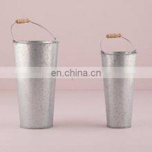 Tall Galvanized Planters for Garden