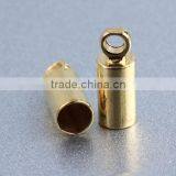 Manufacture Strong Jewelry Findings Brass Cord End