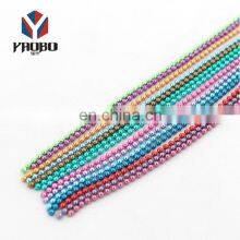 Fashion High Quality Metal Promotional Colorfully Ball Chain thumbnail-3
