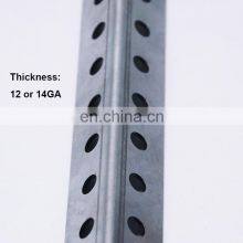 High Quality Cheap Price Perforated Carbon Equal Punched Galvanized Angle Steel Bar Iron For Sale thumbnail-2